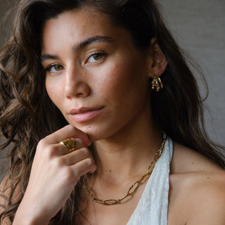 TILTIL Earrings Triple Drip Goud - Things I Like Things I Love