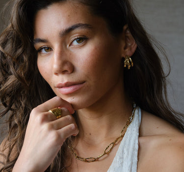 TILTIL Earrings Triple Drip Goud - Things I Like Things I Love