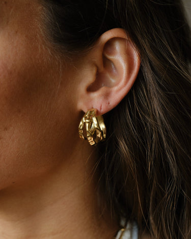 TILTIL Earrings Triple Drip Goud - Things I Like Things I Love