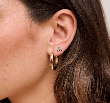 TILTIL Earrings Zircon Stud Turquoise - Things I Like Things I Love
