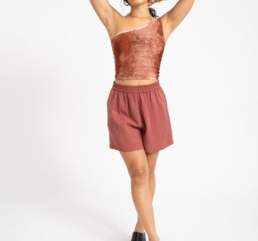 TILTIL Elin Tencel Shorts Blush - Things I Like Things I Love