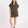 TILTIL Elin Tencel Shorts Brown - Things I Like Things I Love