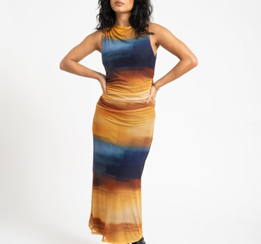 TILTIL Elina Maxi Mesh Dress Multi - Things I Like Things I Love