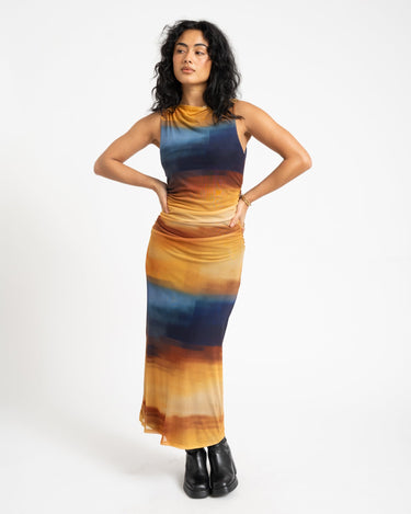 TILTIL Elina Maxi Mesh Dress Multi - Things I Like Things I Love