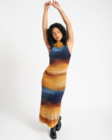 TILTIL Elina Maxi Mesh Dress Multi - Things I Like Things I Love