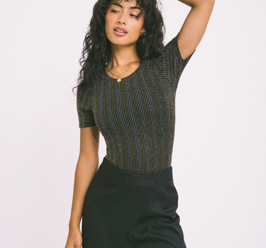 TILTIL Ella Body Black Gold Stripe - Things I Like Things I Love