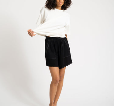TILTIL Elli Short Melange Black - Things I Like Things I Love