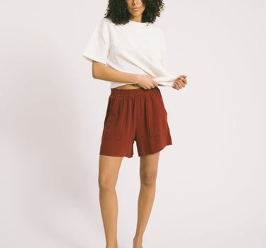 TILTIL Elli Short Melange Rust - Things I Like Things I Love