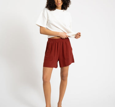 TILTIL Elli Short Melange Rust - Things I Like Things I Love