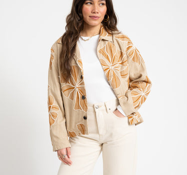 TILTIL Embroidered Zala Jacket Sand - Things I Like Things I Love