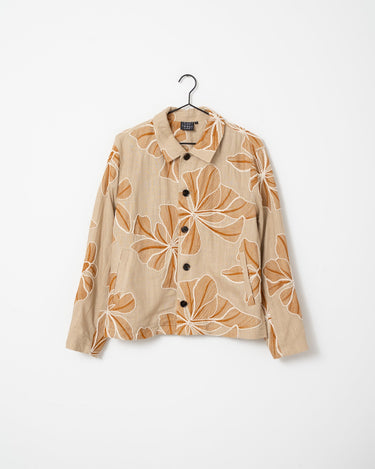 TILTIL Embroidered Zala Jacket Sand - Things I Like Things I Love