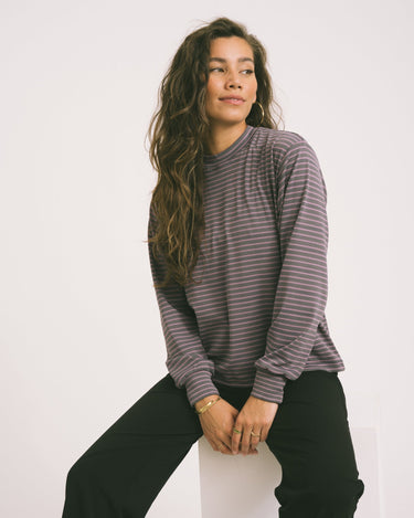 TILTIL Emma Longsleeve Striped Grey - Things I Like Things I Love