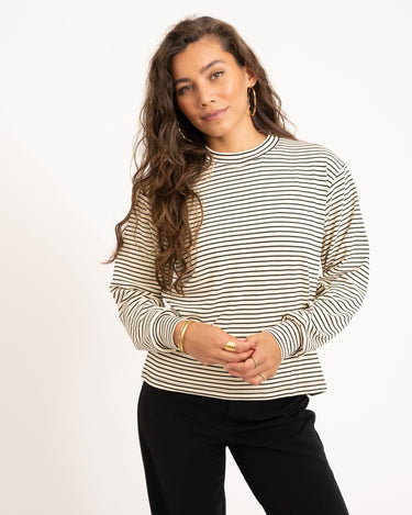 TILTIL Emma Longsleeve Striped Offwhite - Things I Like Things I Love