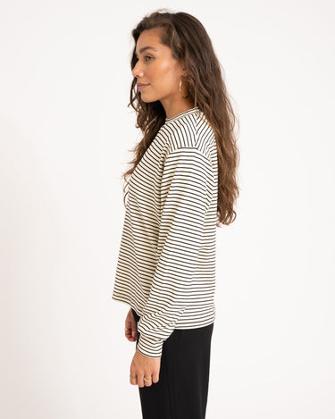 TILTIL Emma Longsleeve Striped Offwhite - Things I Like Things I Love