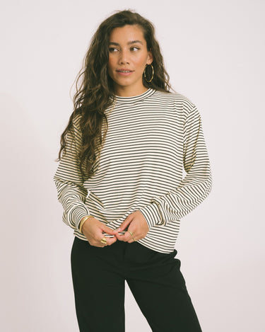 TILTIL Emma Longsleeve Striped Offwhite - Things I Like Things I Love