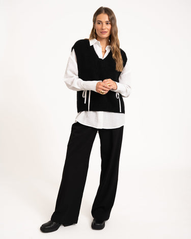 TILTIL Emma Spencer V - neck Black One Size - Things I Like Things I Love