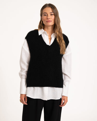 TILTIL Emma Spencer V - neck Black One Size - Things I Like Things I Love