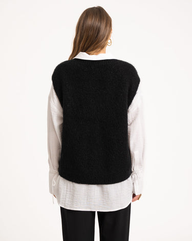 TILTIL Emma Spencer V - neck Black One Size - Things I Like Things I Love