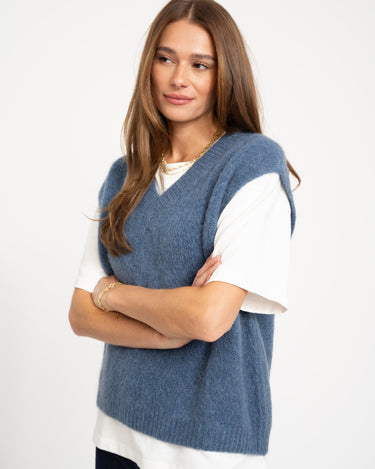 TILTIL Emma Spencer V - neck Blue One Size - Things I Like Things I Love