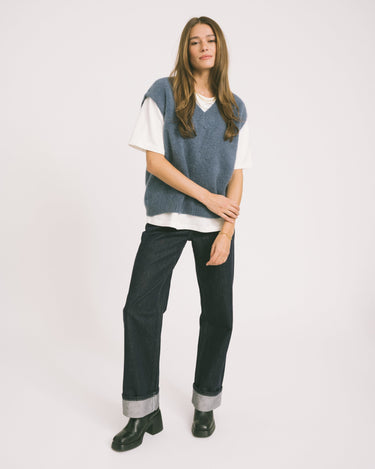 TILTIL Emma Spencer V - neck Blue One Size - Things I Like Things I Love