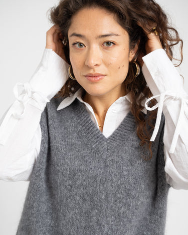 TILTIL Emma Spencer V - neck Dark Grey One size - Things I Like Things I Love