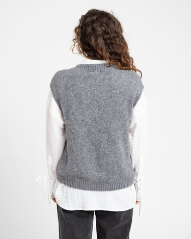 TILTIL Emma Spencer V - neck Dark Grey One size - Things I Like Things I Love