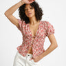 TILTIL Erla Short Sleeve Blouse Pink - Things I Like Things I Love