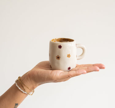 TILTIL Espresso Mug Addy Flowers - Things I Like Things I Love