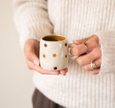 TILTIL Espresso Mug Addy Flowers - Things I Like Things I Love