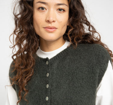 TILTIL Essie Knit Soft Army Green One Size - Things I Like Things I Love