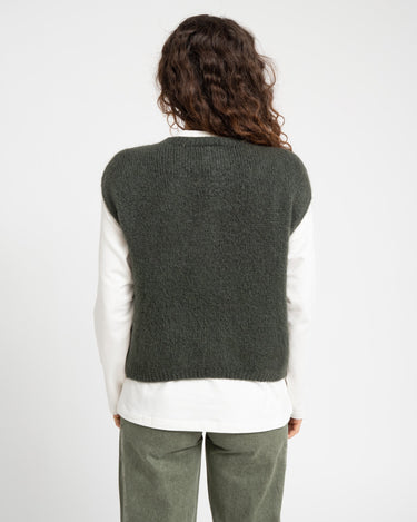 TILTIL Essie Knit Soft Army Green One Size - Things I Like Things I Love