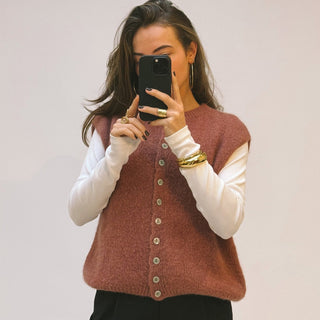 TILTIL Essie Knit Soft Pink One Size - Things I Like Things I Love