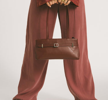 TILTIL Eve Belted Bag Bordeaux - Things I Like Things I Love