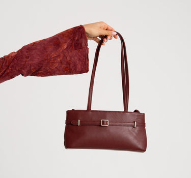 TILTIL Eve Belted Bag Bordeaux - Things I Like Things I Love