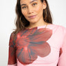 TILTIL Evey Mesh Longsleeve Pink red - Things I Like Things I Love