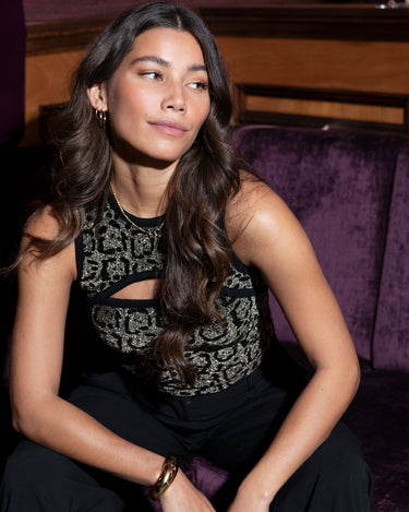 TILTIL Fanny Top Panter Gold - Things I Like Things I Love