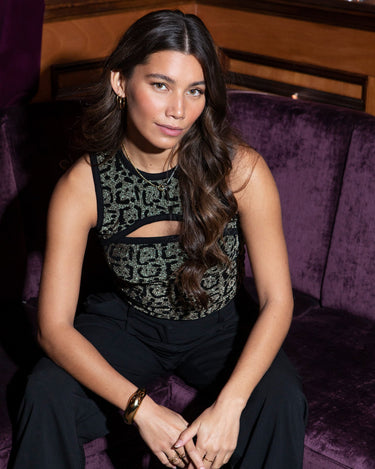 TILTIL Fanny Top Panter Gold - Things I Like Things I Love