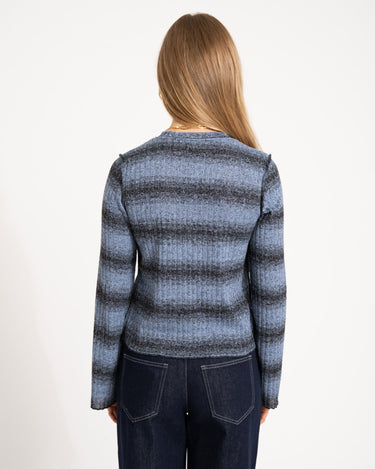 TILTIL Farah Flared Longsleeve Striped Blue - Things I Like Things I Love