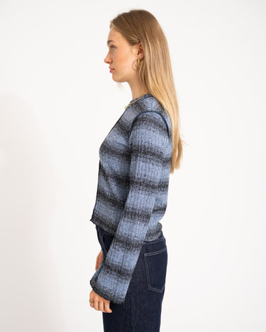 TILTIL Farah Flared Longsleeve Striped Blue - Things I Like Things I Love