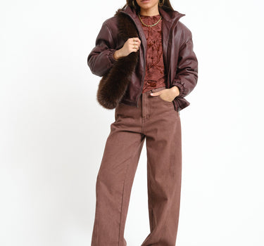 TILTIL Farah Longsleeve Burgundy - Things I Like Things I Love