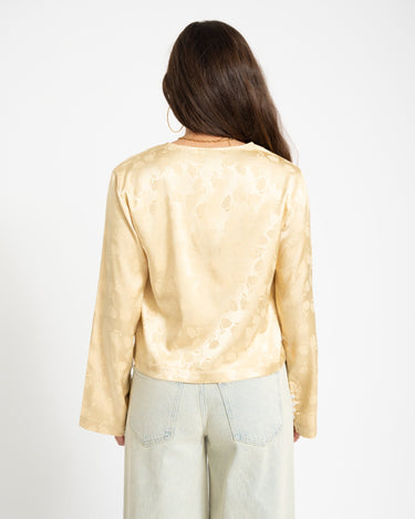 TILTIL Floral Gaia Blouse Gold - Things I Like Things I Love