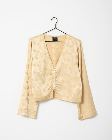 TILTIL Floral Gaia Blouse Gold - Things I Like Things I Love