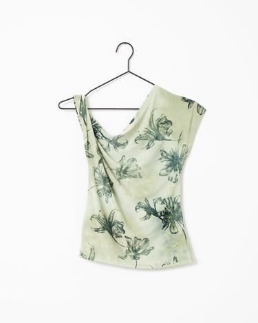 TILTIL Floral Laury Shortsleeve Green - Things I Like Things I Love