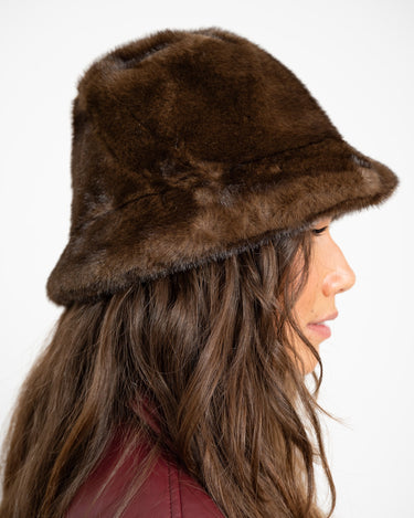 TILTIL Fluffy Hat Dark Brown - Things I Like Things I Love