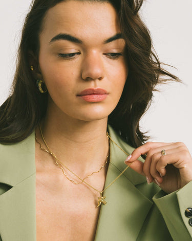 TILTIL Flying Dove Charm Gold - Things I Like Things I Love