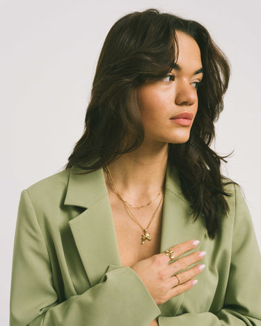 TILTIL Flying Dove Charm Gold - Things I Like Things I Love