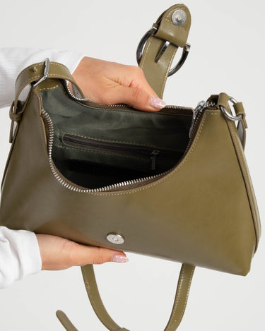 TILTIL Frederique Buckled Bag Olive - Things I Like Things I Love