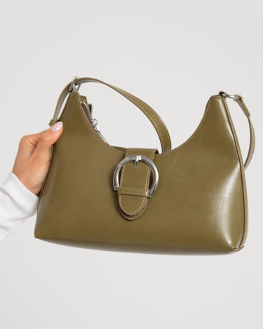 TILTIL Frederique Buckled Bag Olive - Things I Like Things I Love