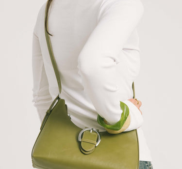 TILTIL Frederique Buckled Bag Olive - Things I Like Things I Love