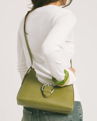 TILTIL Frederique Buckled Bag Olive - Things I Like Things I Love